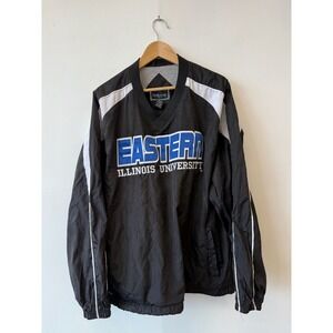 Vintage Eastern Illinois Panthers Jacket XL NCAA Basketball Holloway Pullover